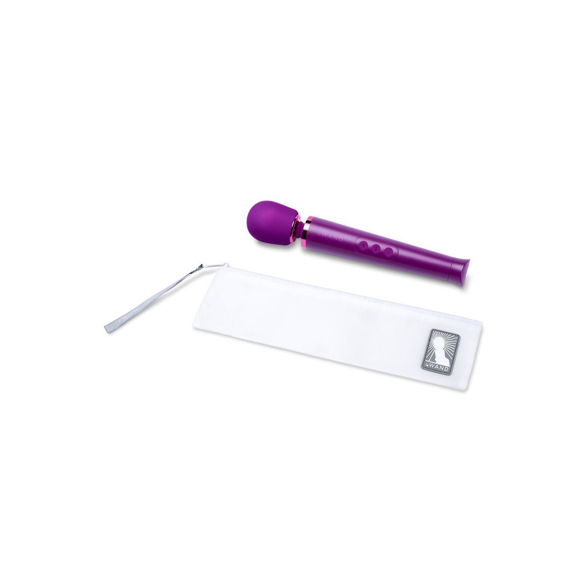 Vibrator Le Wand Petite Cherry Lila Violett